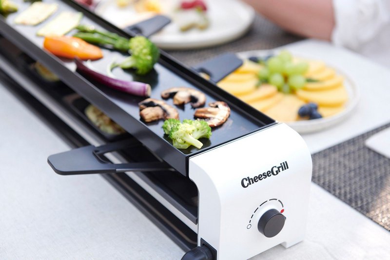 STÖCKLI Raclettegrill CheeseGrill 2 Connect white 