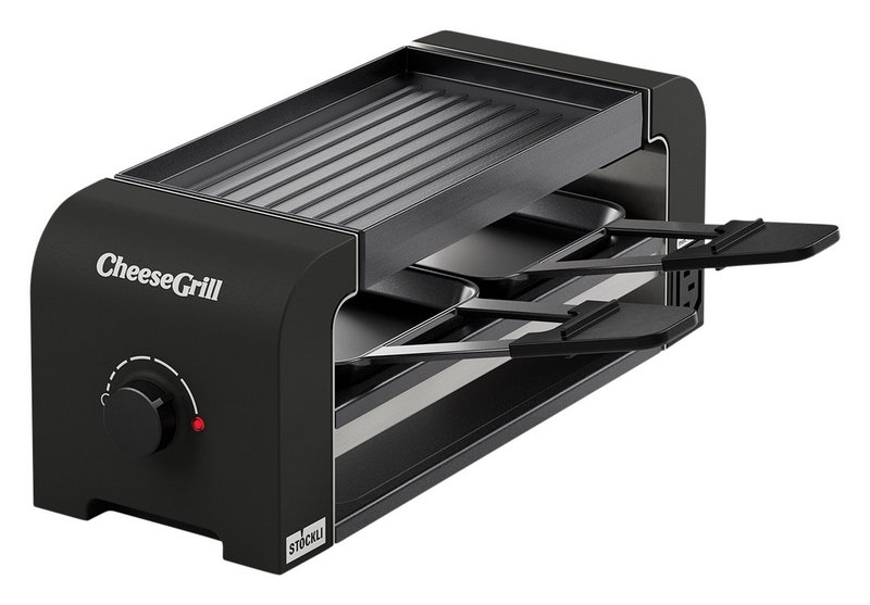 STÖCKLI Raclettegrill CheeseGrill 2 Connect black 