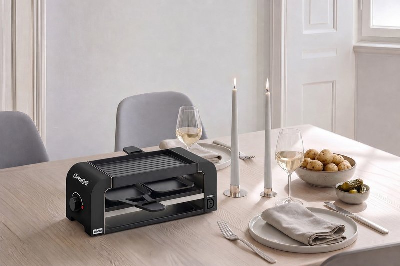 STÖCKLI Raclettegrill CheeseGrill 2 Connect black 