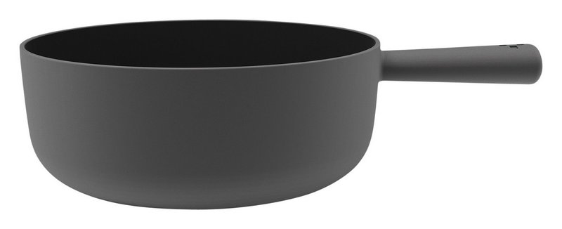STÖCKLI Fonduecaquelon Classic 22cm schwarz 
