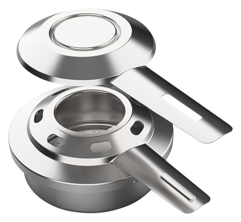 STÖCKLI Pastenbrenner Feuerquelle inox 