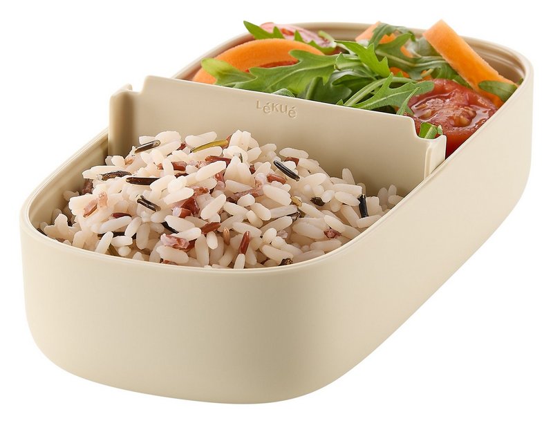 LEKUE Lunch Box To Go 0.5l beige 