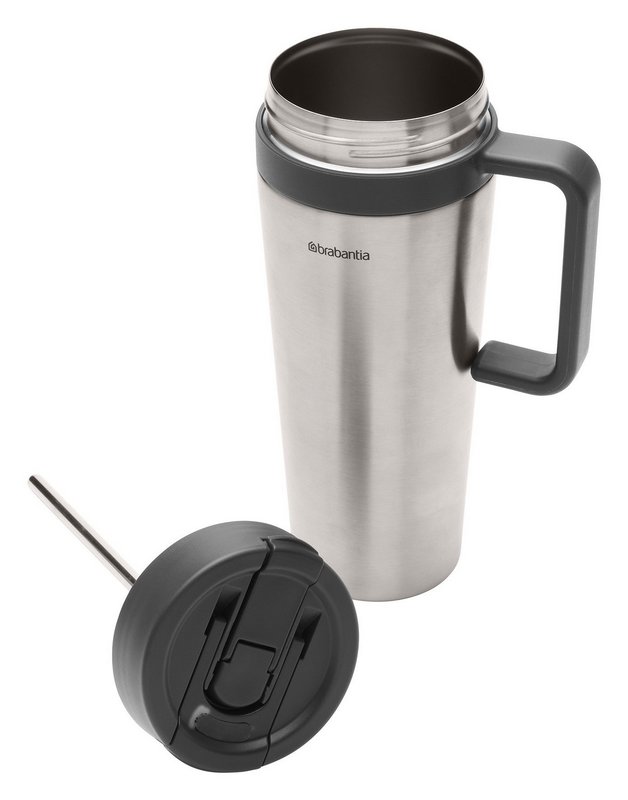 BRABANTIA Isolierbecher Make and Take Inox dark grey 