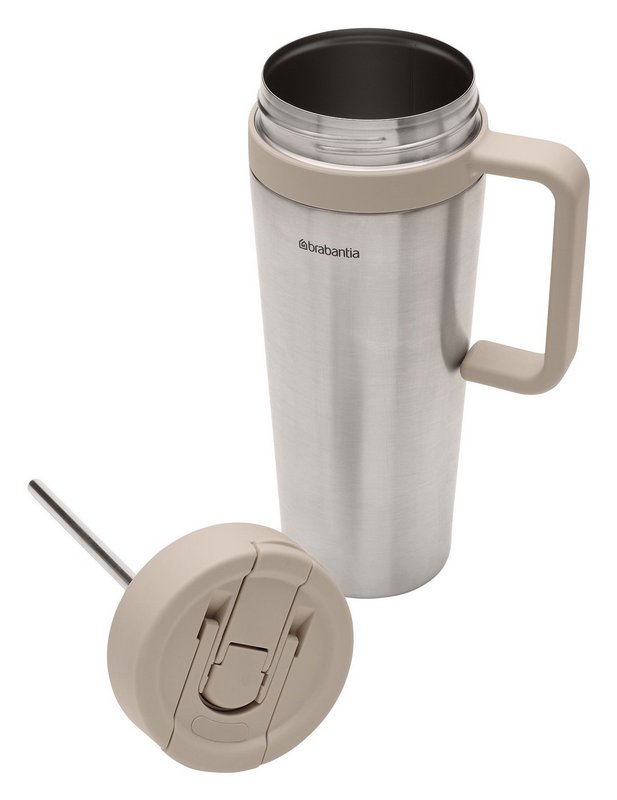 BRABANTIA Isolierbecher Make and Take Inox soft beige 