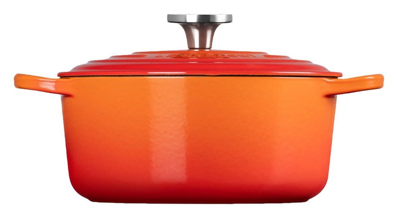 LE CREUSET Bräter Signature ofenrot Crucible 24cm 