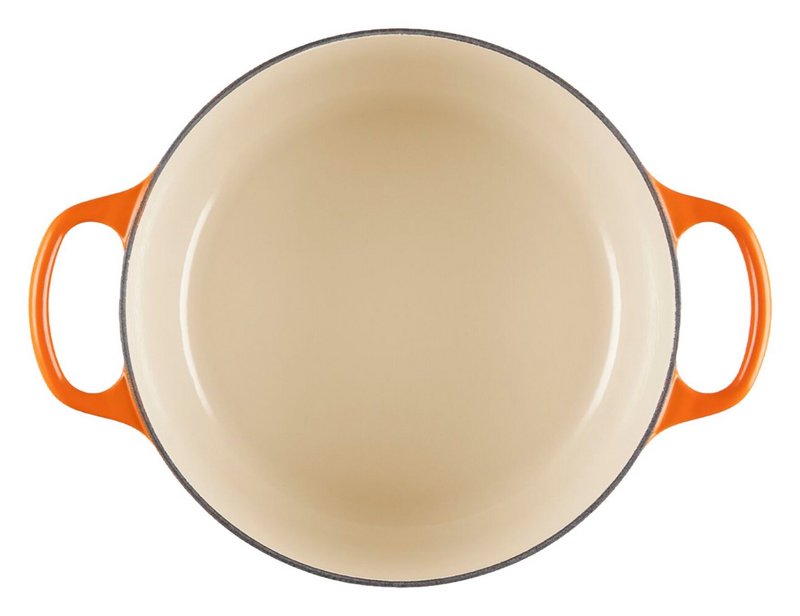 LE CREUSET Bräter Signature ofenrot Crucible 24cm 