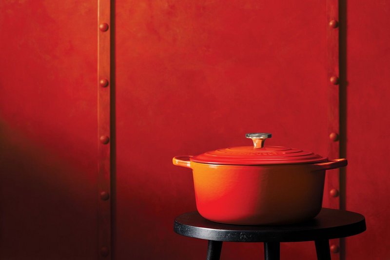 LE CREUSET Bräter Signature ofenrot Crucible 26cm 