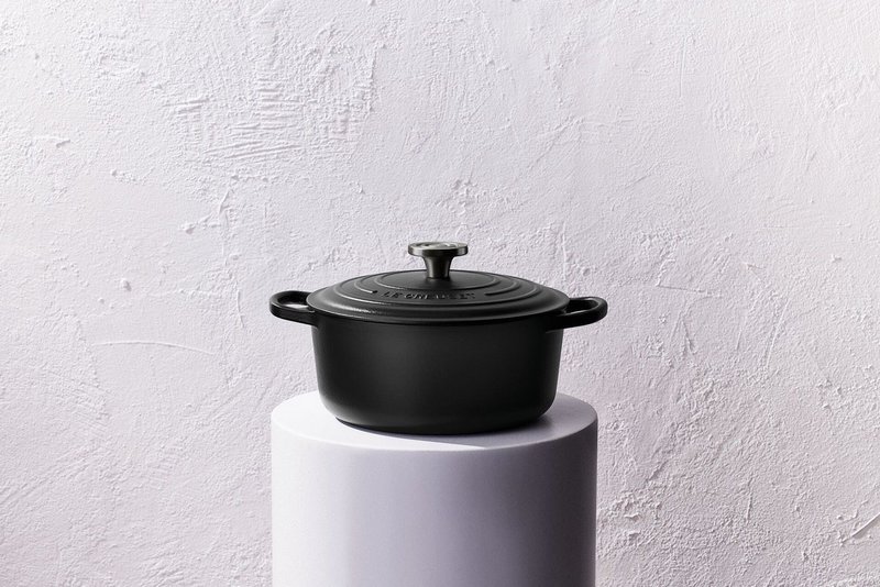 LE CREUSET Bräter Signature schwarz Crucible 26cm 