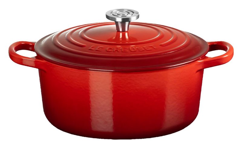LE CREUSET Bräter Signature kirschrot Crucible 22cm 