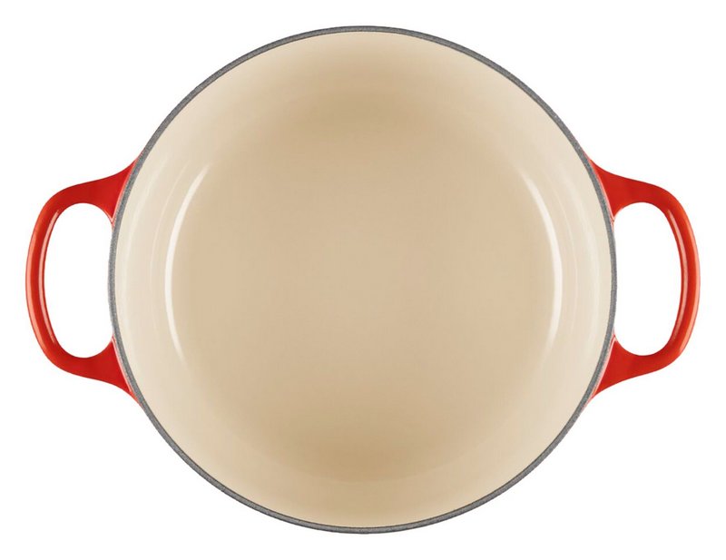 LE CREUSET Bräter Signature kirschrot Crucible 24cm 