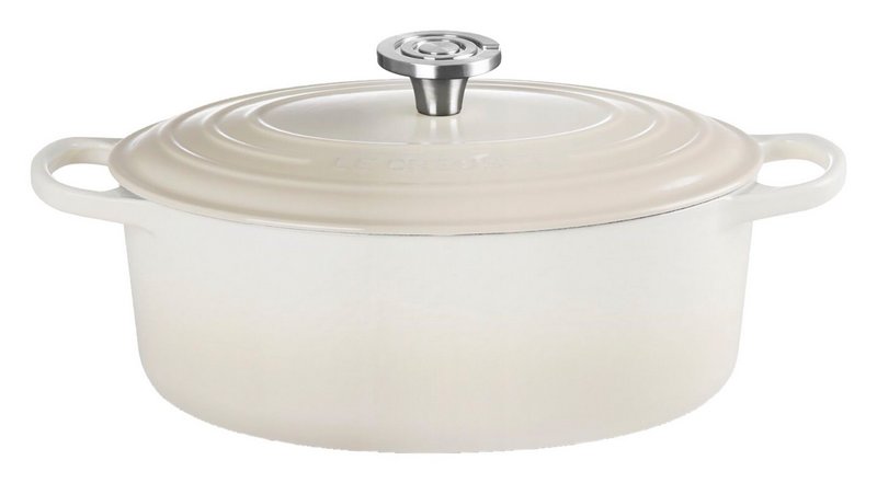 LE CREUSET Bräter oval Signature meringue Crucible 29cm 
