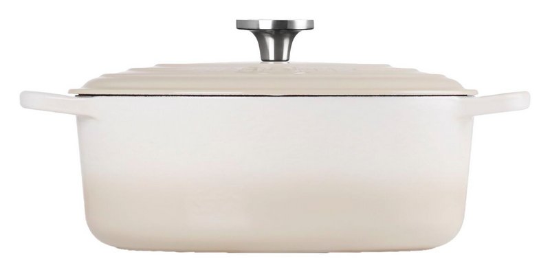 LE CREUSET Bräter oval Signature meringue Crucible 31cm 