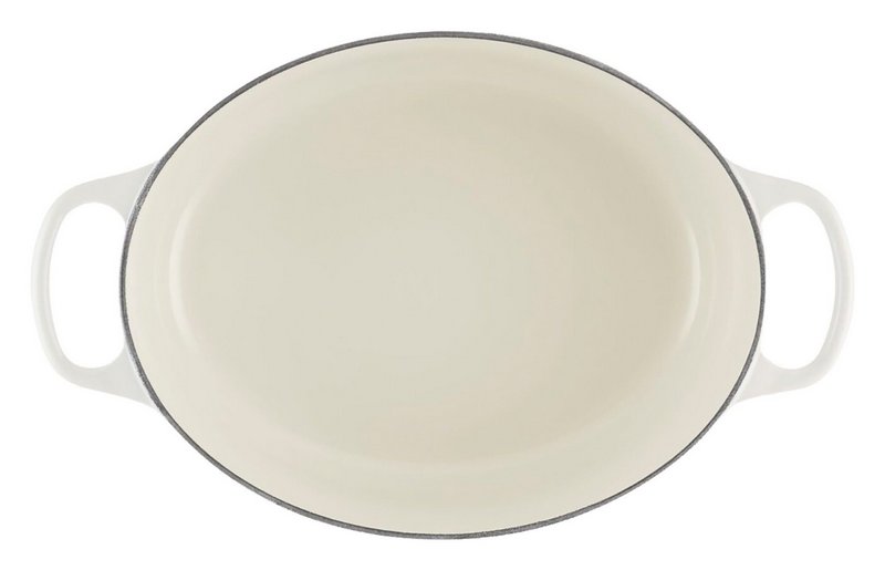 LE CREUSET Bräter oval Signature meringue Crucible 31cm 