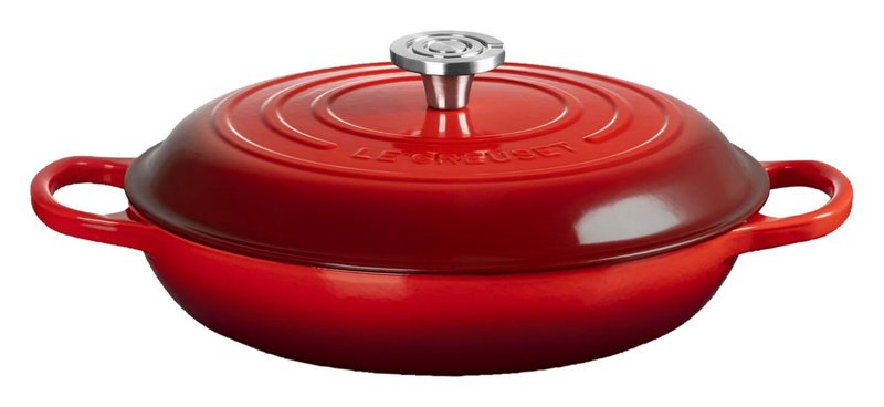LE CREUSET Gourmet Profitopf Signature kirschrot Crucible 30cm 
