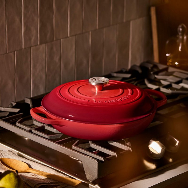 LE CREUSET Gourmet Profitopf Signature kirschrot Crucible 30cm 