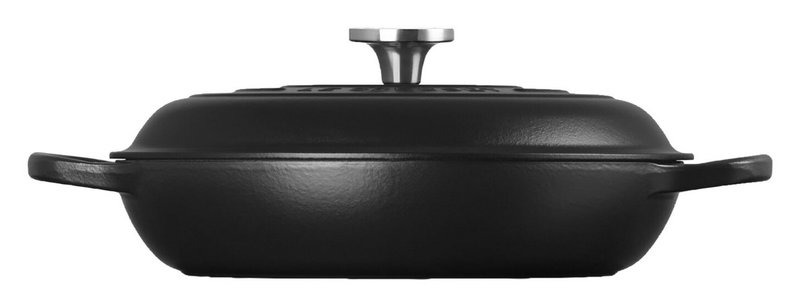 LE CREUSET Gourmet Profitopf Signature schwarz Crucible 30cm 