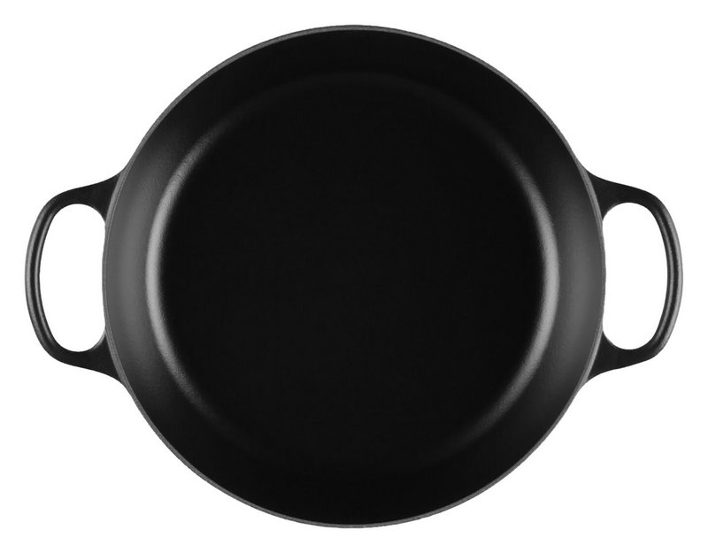 LE CREUSET Gourmet Profitopf Signature schwarz Crucible 30cm 