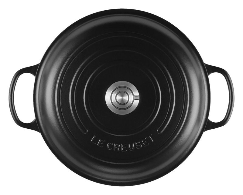 LE CREUSET Gourmet Profitopf Signature schwarz Crucible 30cm 