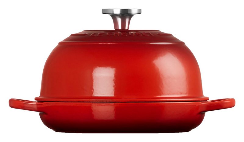LE CREUSET Brot Bräter Signature kirschrot Crucible 24cm 