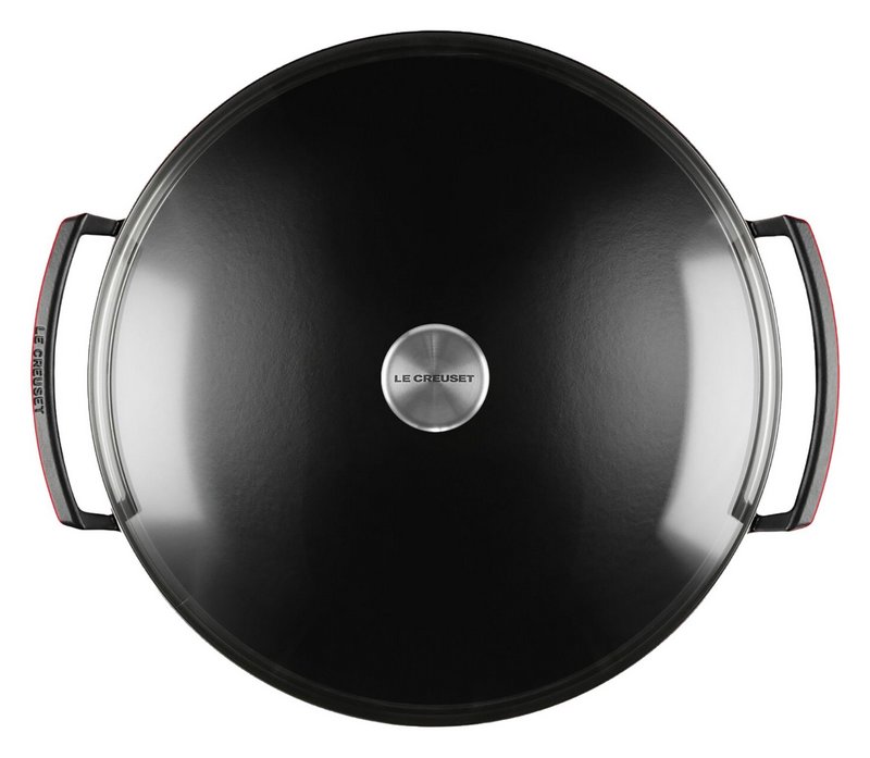 LE CREUSET Wok kirschrot 36cm 