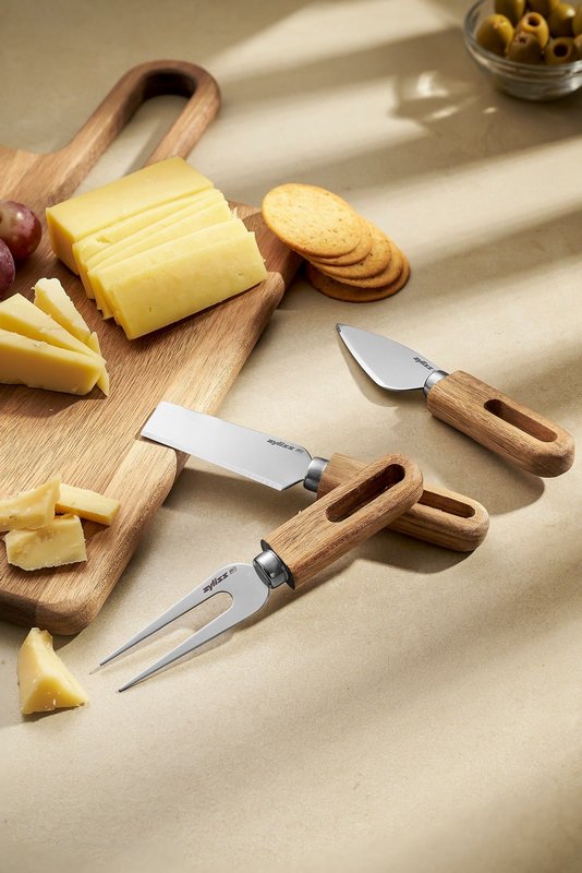 ZYLISS Käsemesserset Artisan Akazie 