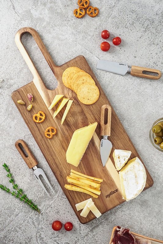 ZYLISS Käsemesserset Artisan Akazie 