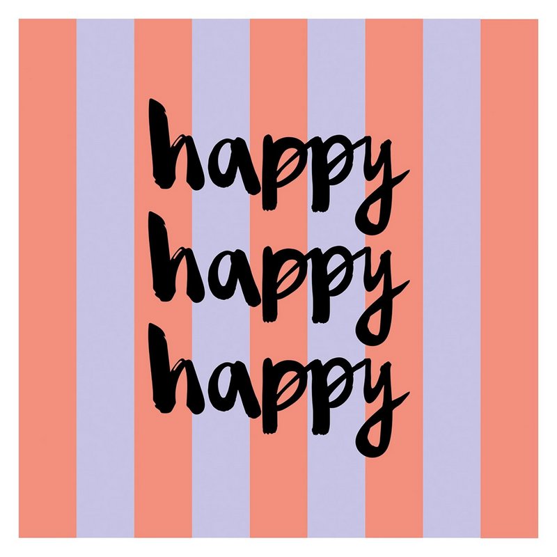 PPD Servietten Happy 