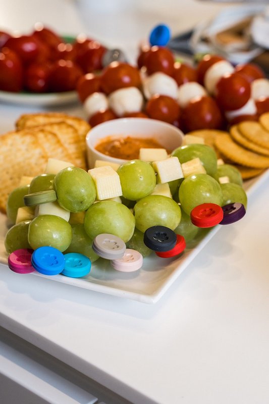 KOCHBLUME Snackgabeln und Glasmarkierer 