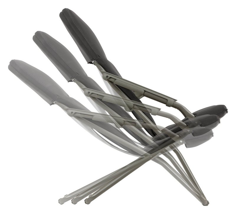 LAFUMA Liegestuhl Transabed Evo Air Comfort terre 