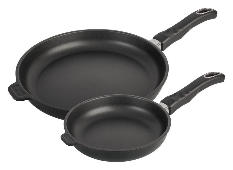 GASTROLUX Bratpfannen Set Biotan Plus Induktion 20cm und 28cm 