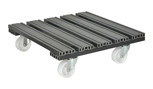 WAGNER SYSTEM Pflanzenroller WPC 38.5x38.5 cm anthrazit 