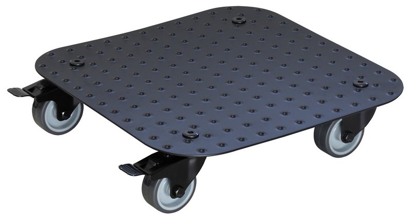 WAGNER SYSTEM Pflanzenroller Alaska 29x29 cm schwarz 