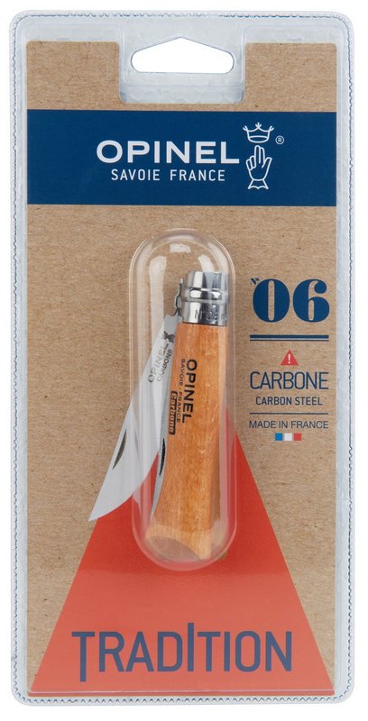 OPINEL Messer Nr. 6 7 cm Carbon SB 