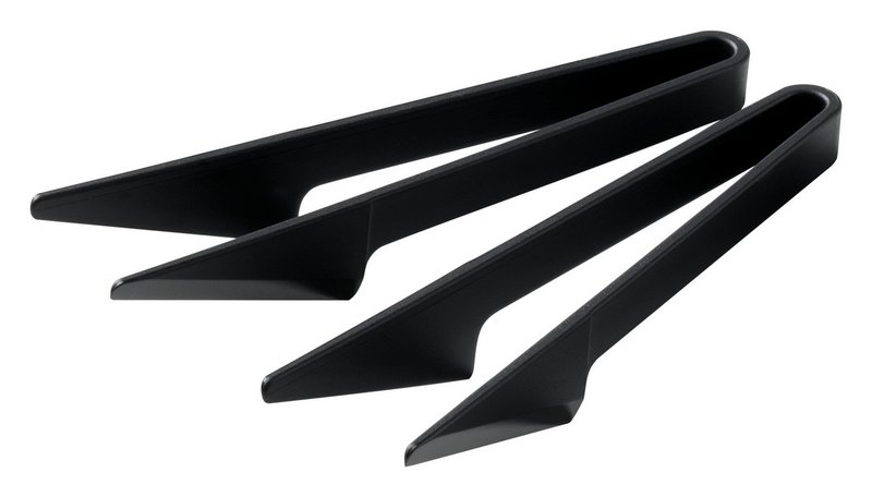 STÖCKLI Raclette und Grillzange Twin schwarz 