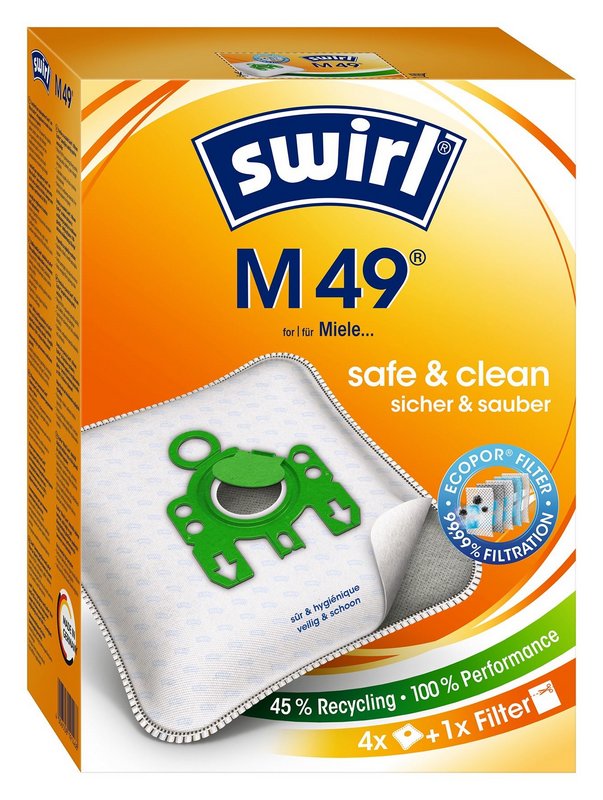 SWIRL Staubsäcke M49 