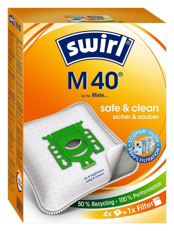 SWIRL Staubsäcke M40 