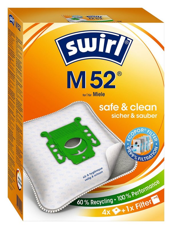 SWIRL Staubsäcke M52 