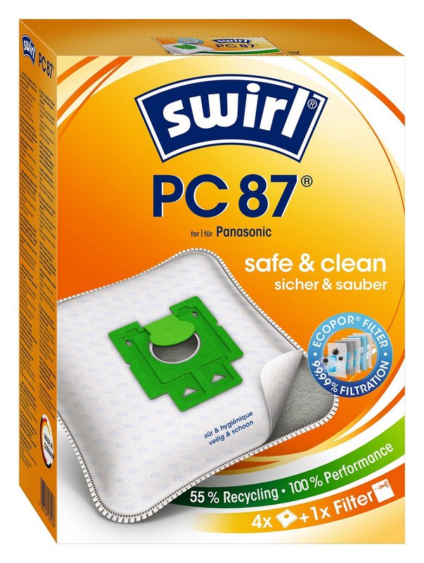 SWIRL Staubsäcke PC87 