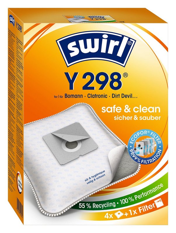 SWIRL Staubsäcke Y298 