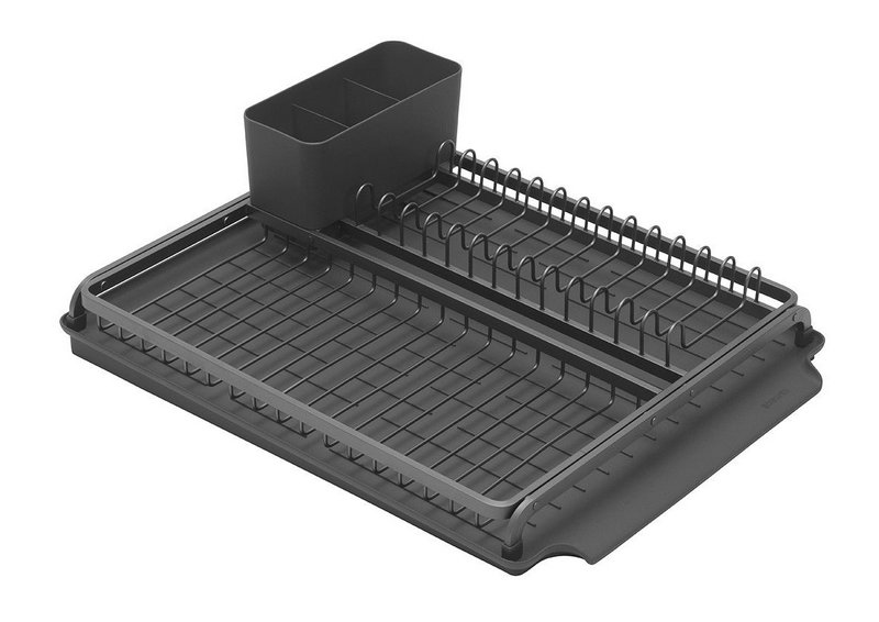 BRABANTIA Abtropfständer SinkSide dark grey 