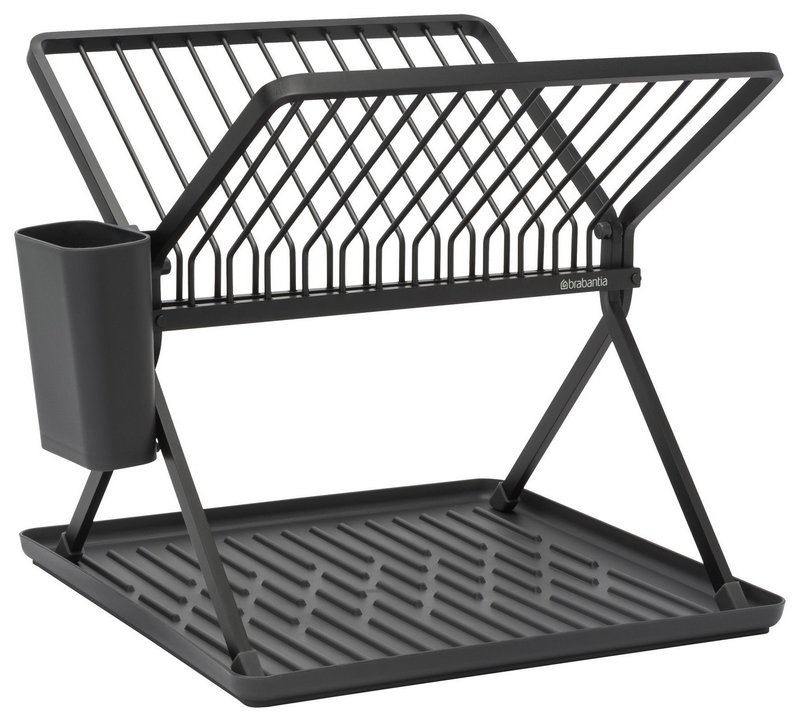 BRABANTIA Abtropfständer klein faltbar SinkSide dark grey 