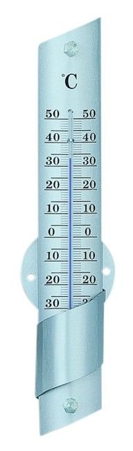 TFA Innen Aussenthermometer Alu 