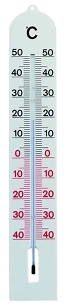 TFA Innen Aussenthermometer Kunststoff weiss 