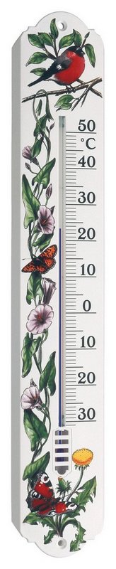TFA Innen Aussenthermometer Alu 