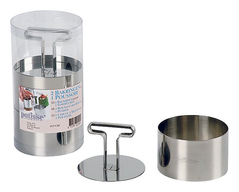 PATISSE Portionierring mit Stössel 9cm 