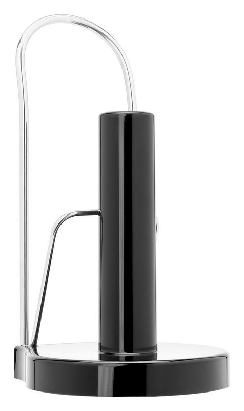 BRABANTIA Rollenhalter black brilliant steel 22.3 cm 