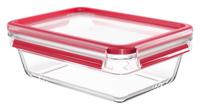EMSA Dose Glas Clip&Close rechteckig 1.3l 