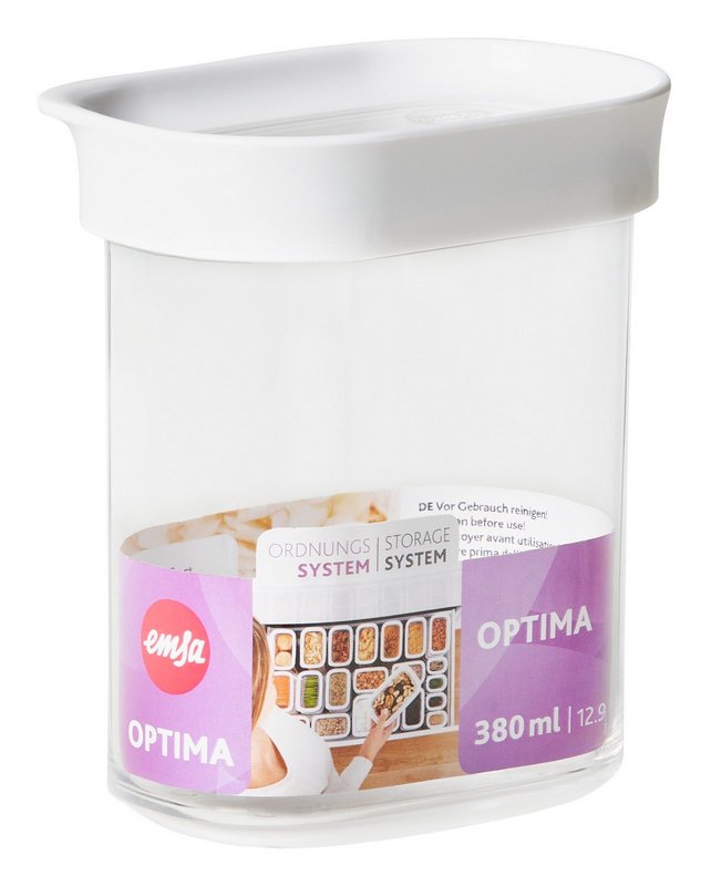 EMSA Dose Optima rechteckig 0.38l hoch 