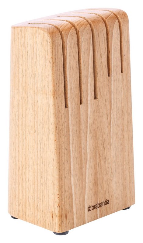 BRABANTIA Messerblock Profile Holz leer 