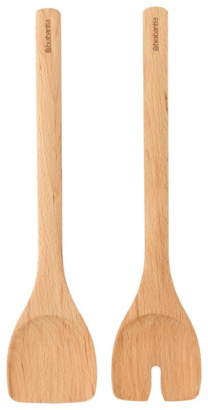 BRABANTIA Salatbesteck Profile Holz 